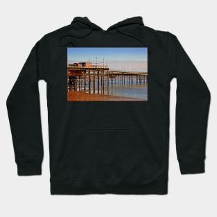 Southend on Sea Pier and Beach Essex Hoodie